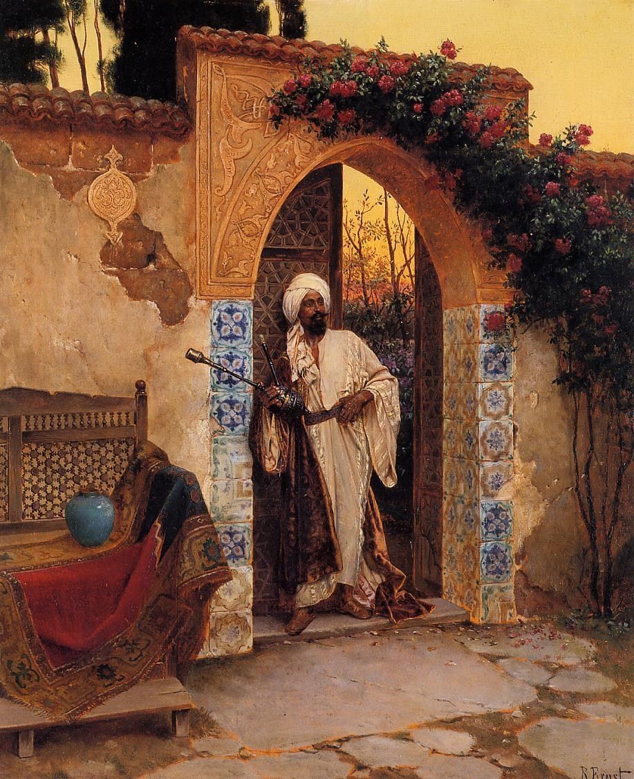 Rudolf Ernst By the Entrance